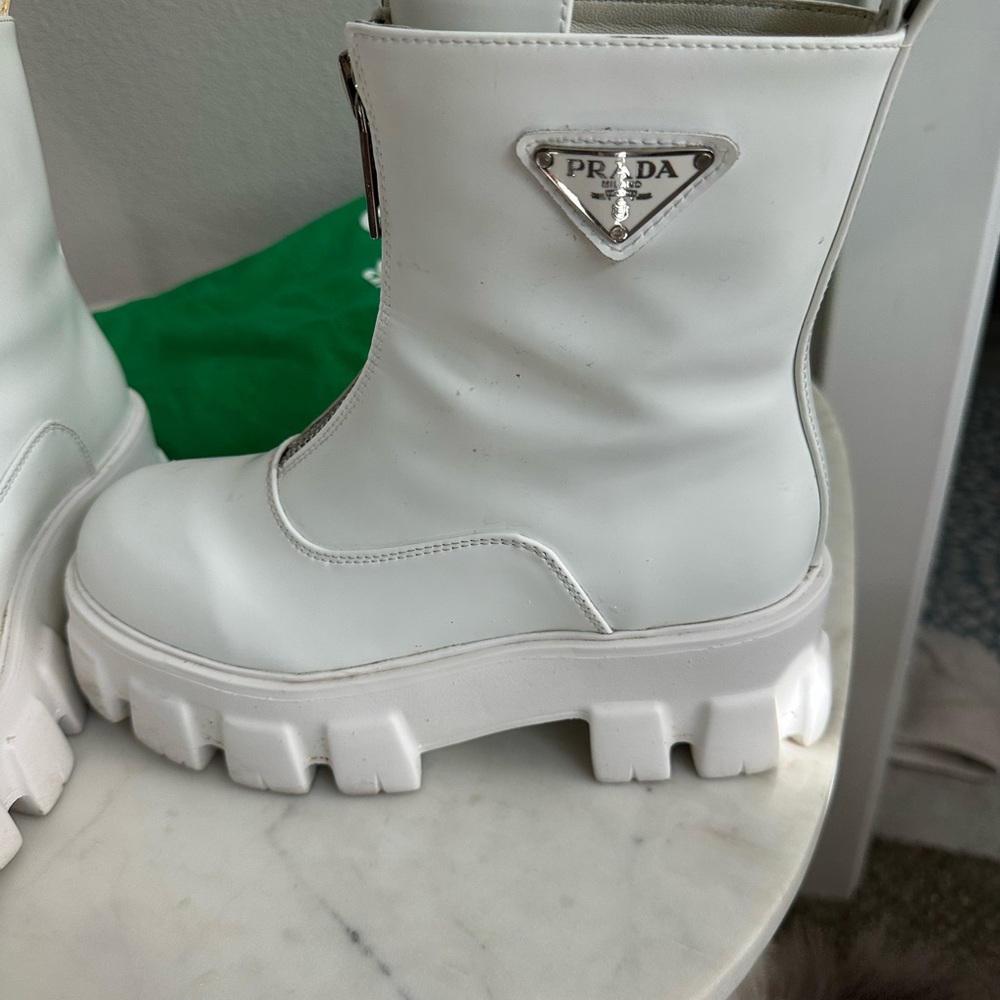 Women's White Boots